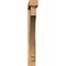 Ekena Millwork Imperial Block Smooth Bracket w/ Offset Brace, Western Red Cedar, 5 1/2"W x 44"D x 44"H BKT0604X44X44IMP05SWR - alternate 3